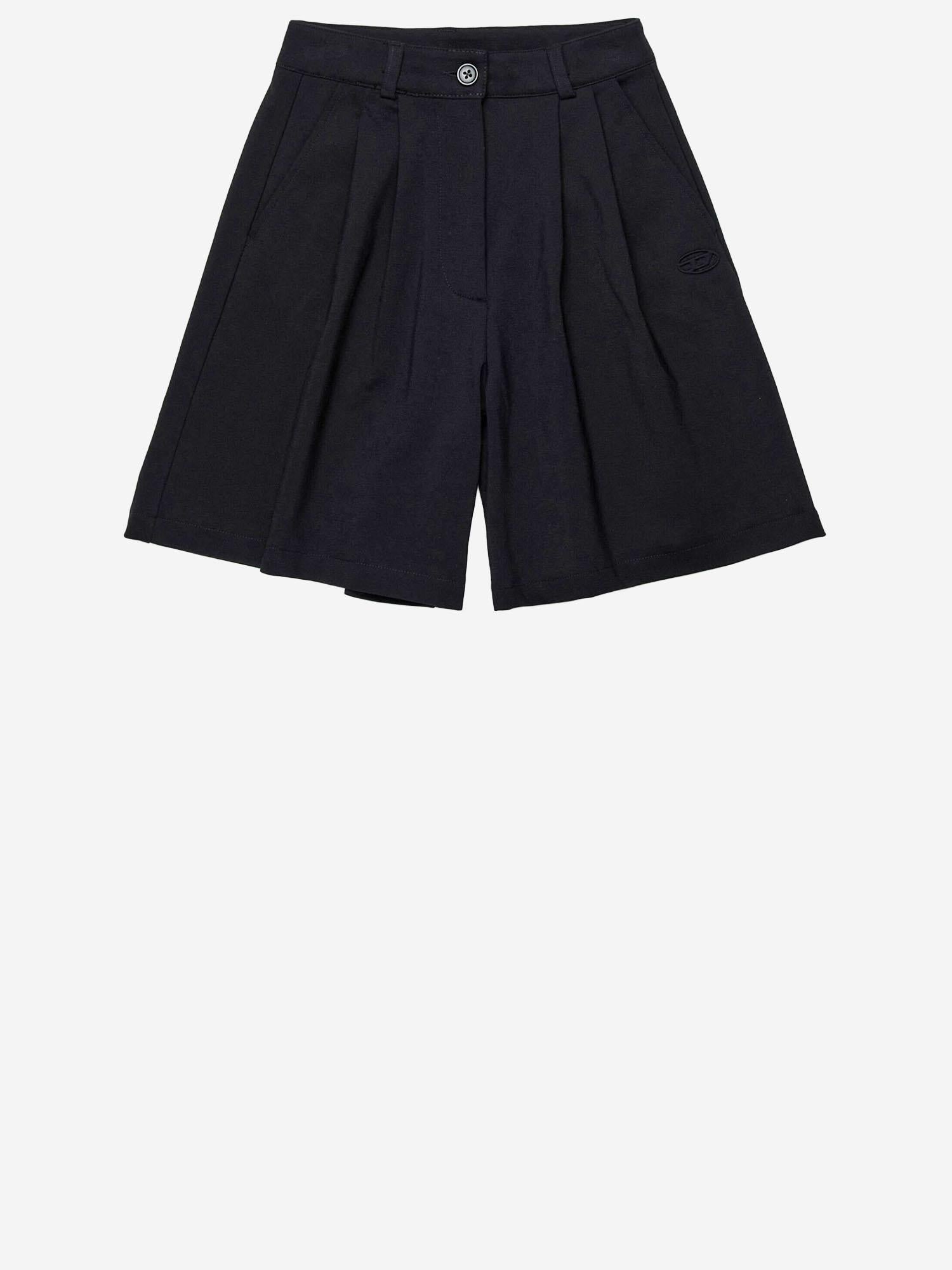 PANTALONI CORTI PALLYN IN MISTO VISCOSA STRETCH J02674 KYATEK900 DIESEL KIDS 