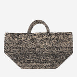 BORSA TOTE MEDIA VANILLA IN RAFIA VANILLA TIGA IBELIV 