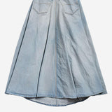 GONNA GODET MAXI IN COTONE 856906 TTWB14009 BALENCIAGA 