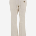 PANTALONI IN  COTONE CON LOGO 8B3DD21V 9Y5A03 VALENTINO 