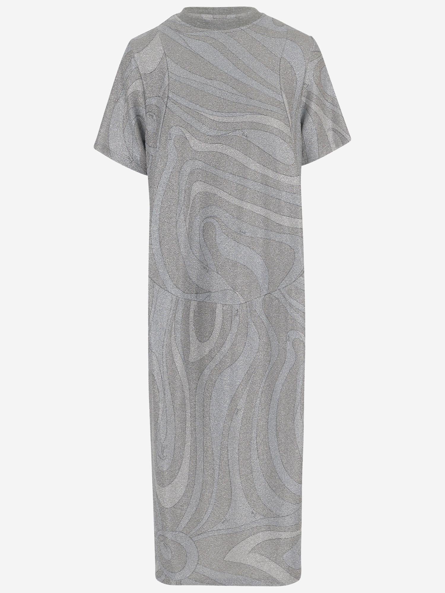 ABITO IN NYLON STRETCH STAMPATO CON MOTIVO ASTRATTO 5UJH10 5U767987 EMILIO PUCCI 