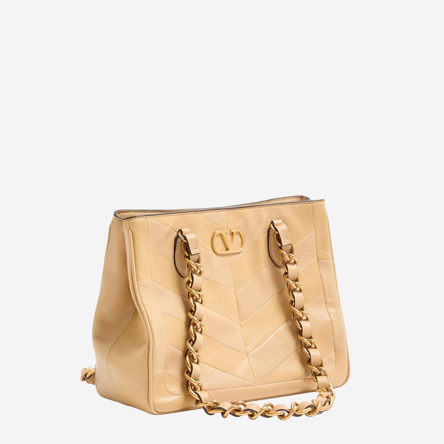 BORSA LASEIN IN PELLE CON MOTIVO CHEVRON 8W2B0T13 PSNDN3 VALENTINO GARAVANI 