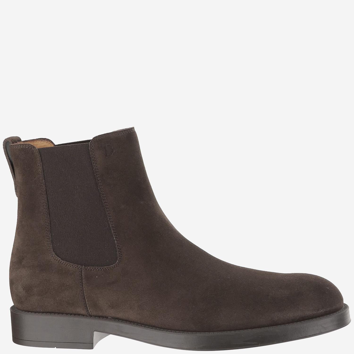 Stivaletti in pelle scamosciata XXM75L00P20RE0 S800 TODS 