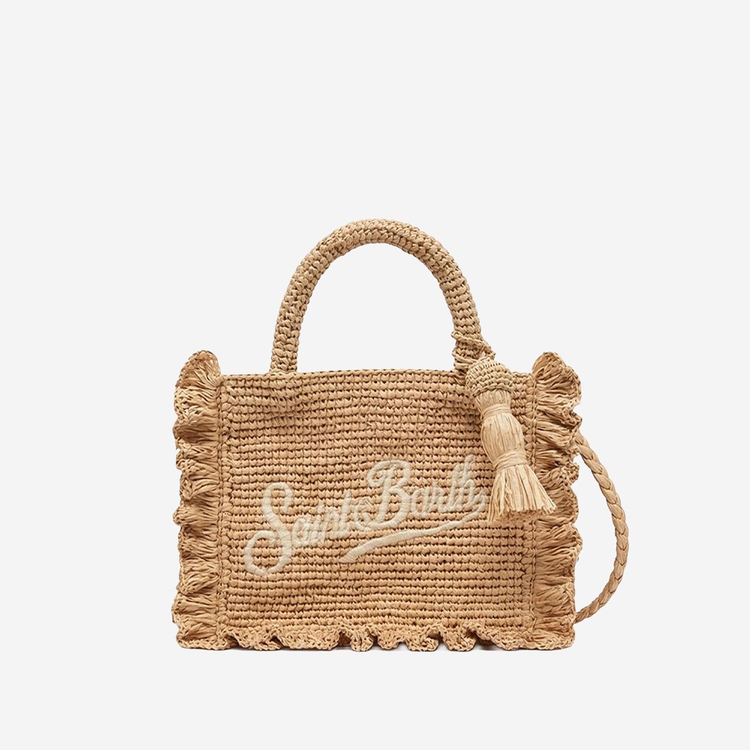 BORSA VOLANT IN RAFIA RAFV002 00222L MC2 SAINT BARTH 