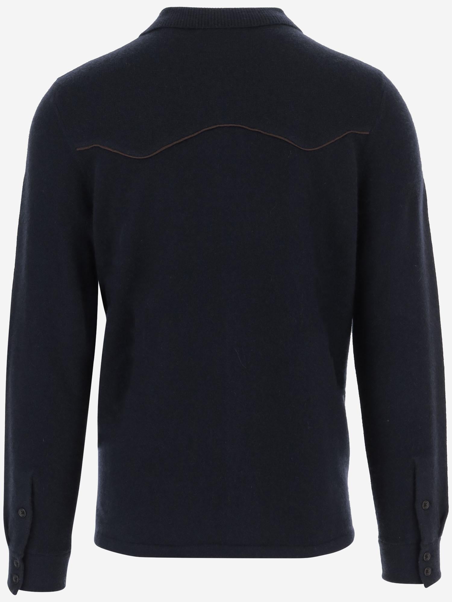 Camicia IN CASHMERE M32419RM MID GUEST IN RESIDENCE 