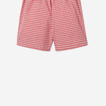 PANTALONI CORTI IN COTONE A QUADRETTI 848699 XWA7X6312 GUCCI KIDS 