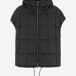 GILET COZY ARCO IN NYLON COZY ARCO VEST MICROBLACK IENKI IENKI 