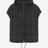 GILET COZY ARCO IN NYLON COZY ARCO VEST MICROBLACK IENKI IENKI 