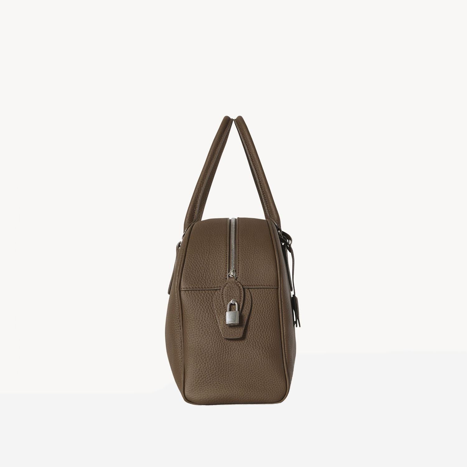 BORSA INDIA 15.75 IN PELLE W1594L129 DOK THE ROW 