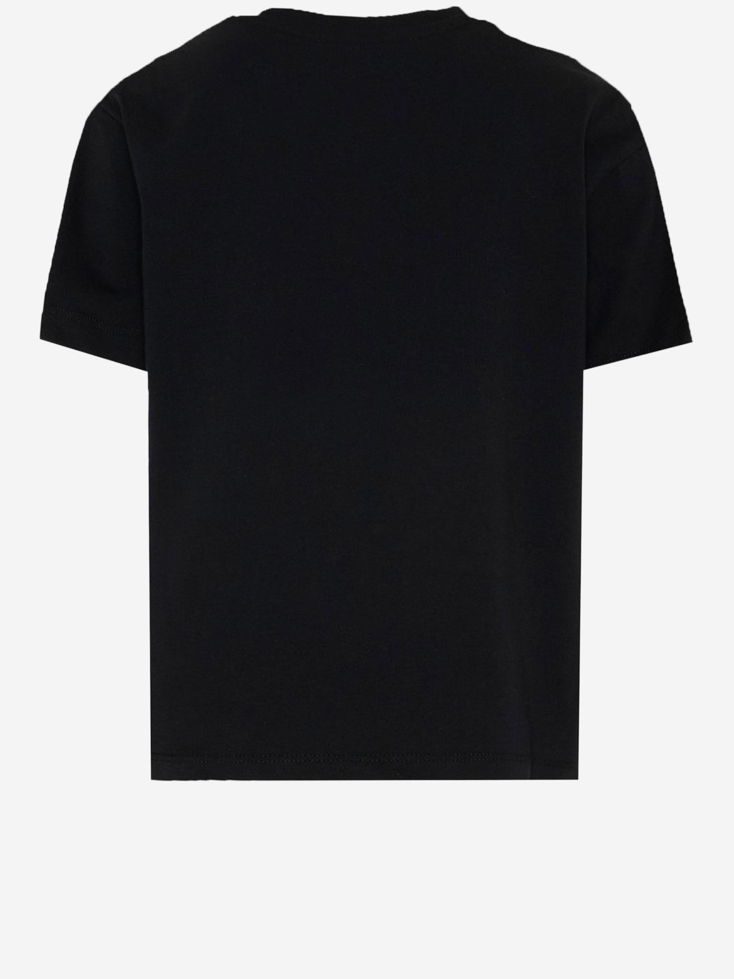 T-SHIRT IN COTONE CON LOGO S6MSJUTH004 11088 MSGM KIDS 