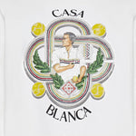 FELPA IN COTONE CON STAMPA LOGO UMF23JTP001 01 CASABLANCA 