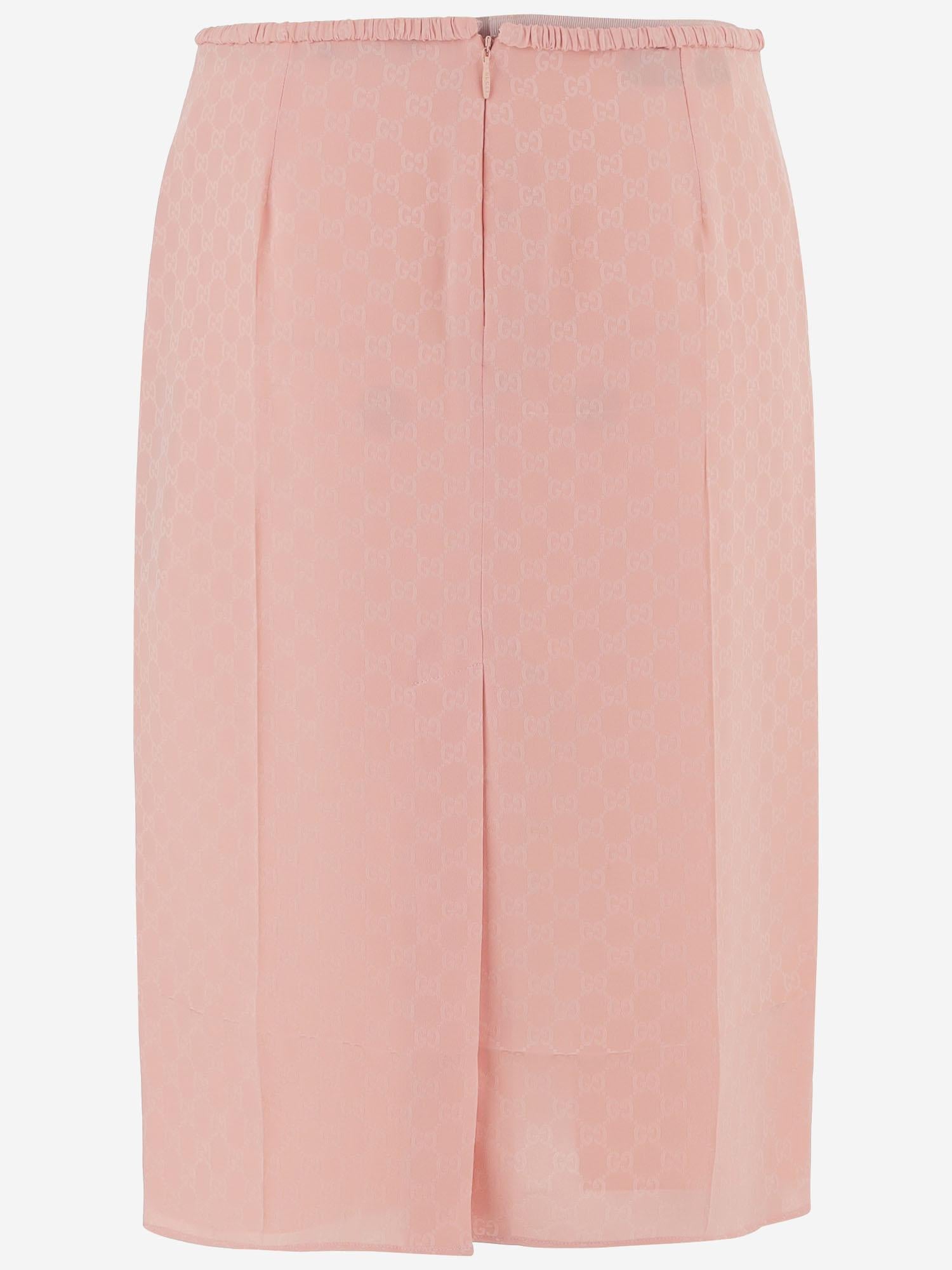 GONNA IN SETA GG JACQUARD 846275 ZATF95136 GUCCI 