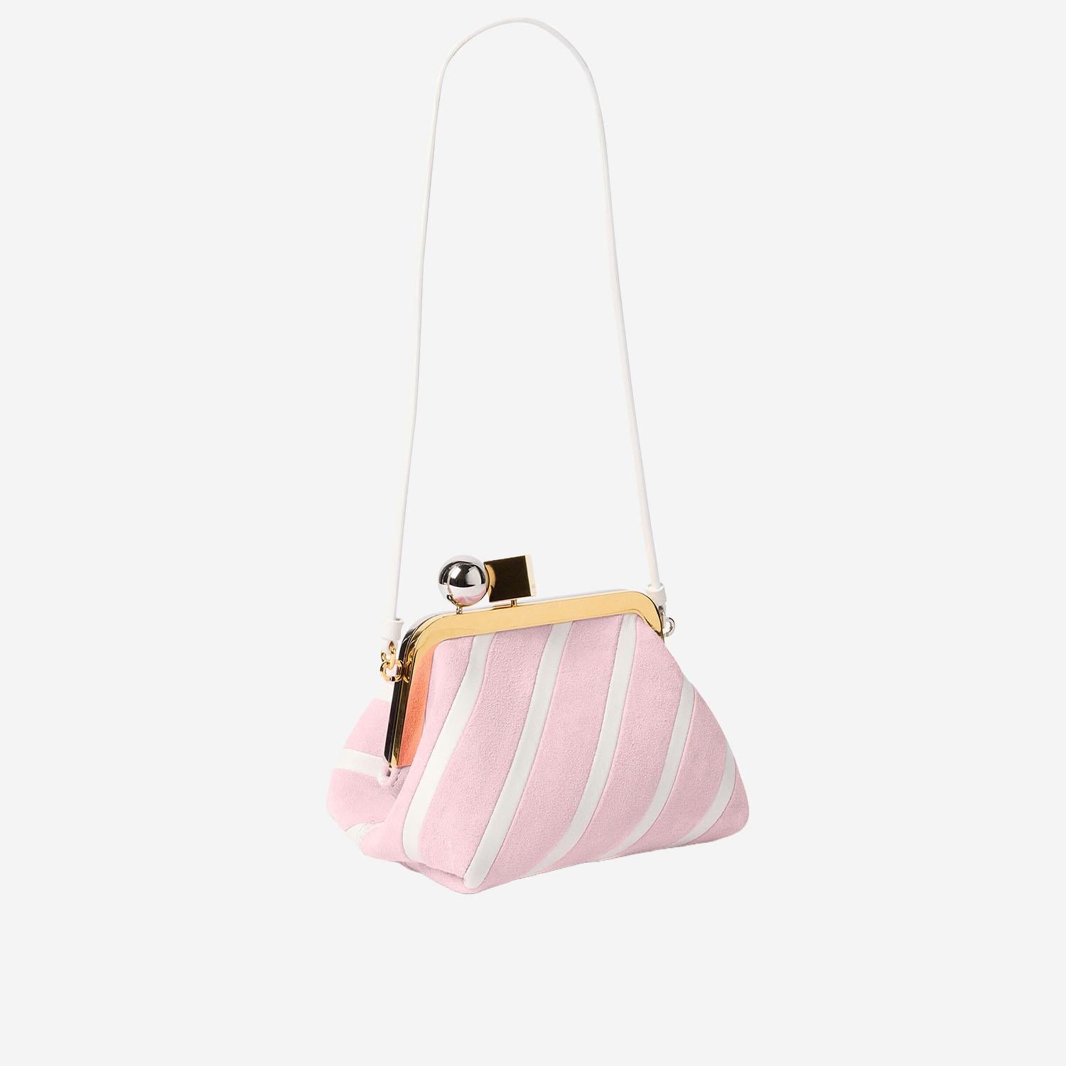 Borsa con chiusura dorata BAW00451AC24M09 4RS JACQUEMUS 