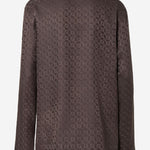 Camicia in seta jacquard FF FS8287 AUQGF1T6H FENDI 