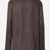 Camicia in seta jacquard FF FS8287 AUQGF1T6H FENDI 