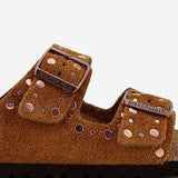 SANDALI ARIZONA Rivet IN SUEDE 1031731 MINK BIRKENSTOCK 
