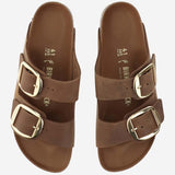 SANDALI ARIZONA BIG BUCKLE 1011073 COGNAC BIRKENSTOCK 