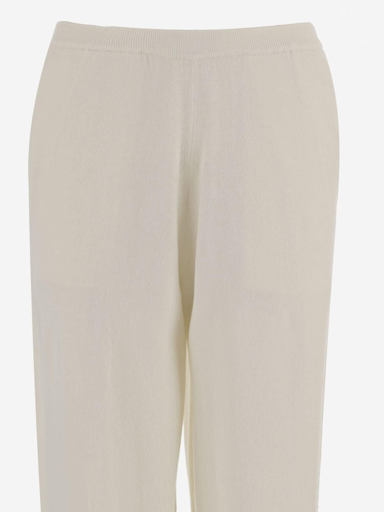 PANTALONI IN LANA E CASHMERE 26217043 40 ALLUDE 