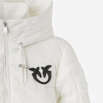 PIUMINO IMBOTTITO CON LOGO 105384 A2PEZ05 PINKO 