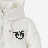 PIUMINO IMBOTTITO CON LOGO 105384 A2PEZ05 PINKO 