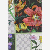 FOULARD IN SETA CON MOTIVO FLOREALE 850107 3G0013367 GUCCI 