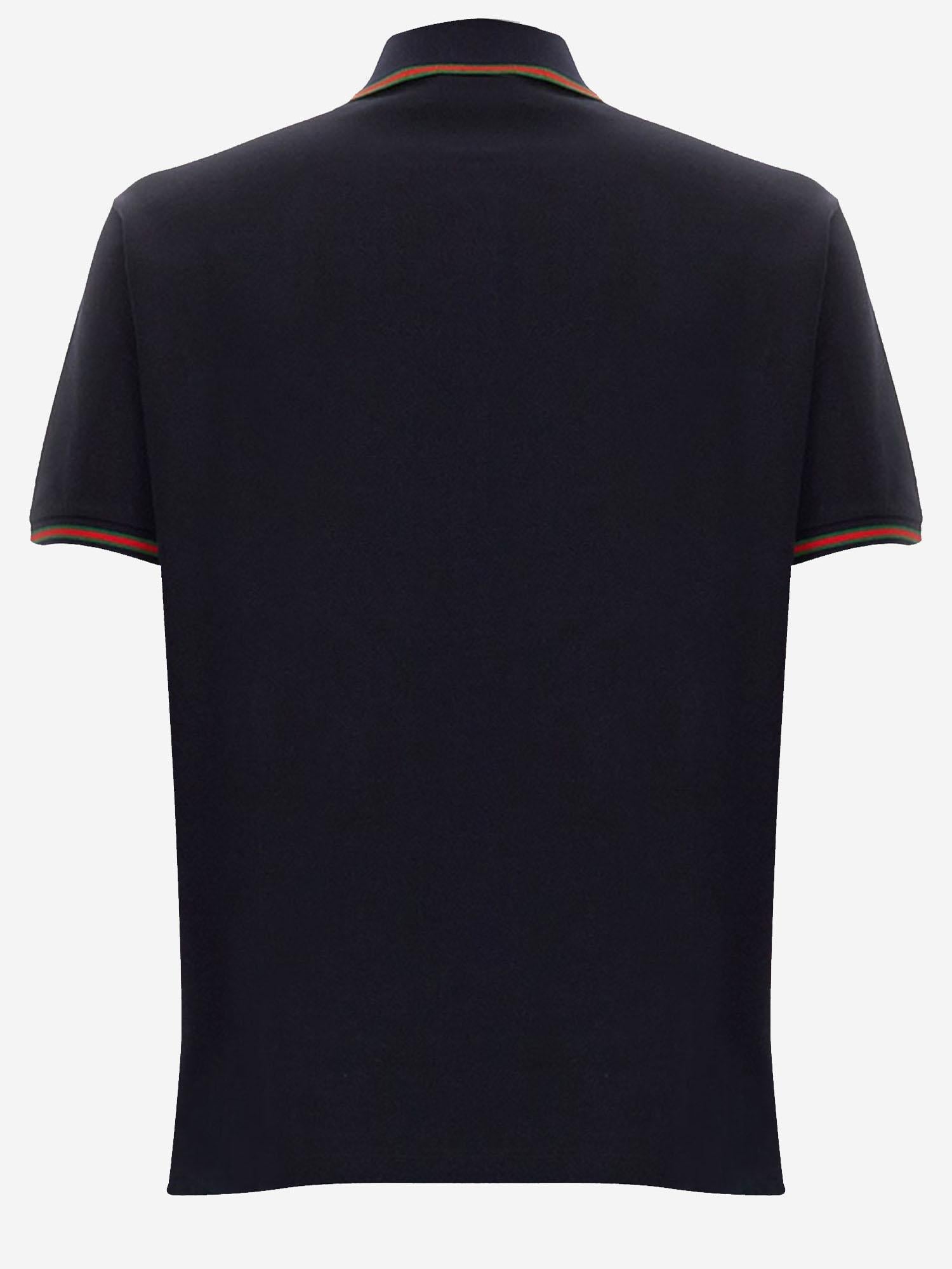 POLO RICAMATA IN COTONE STRETCH 795174 XJEOX4794 GUCCI 