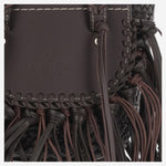 BORSA HABANERA CUOIERIA -  EBANO HABANERAFRINGES EBONY CUBA LAB 