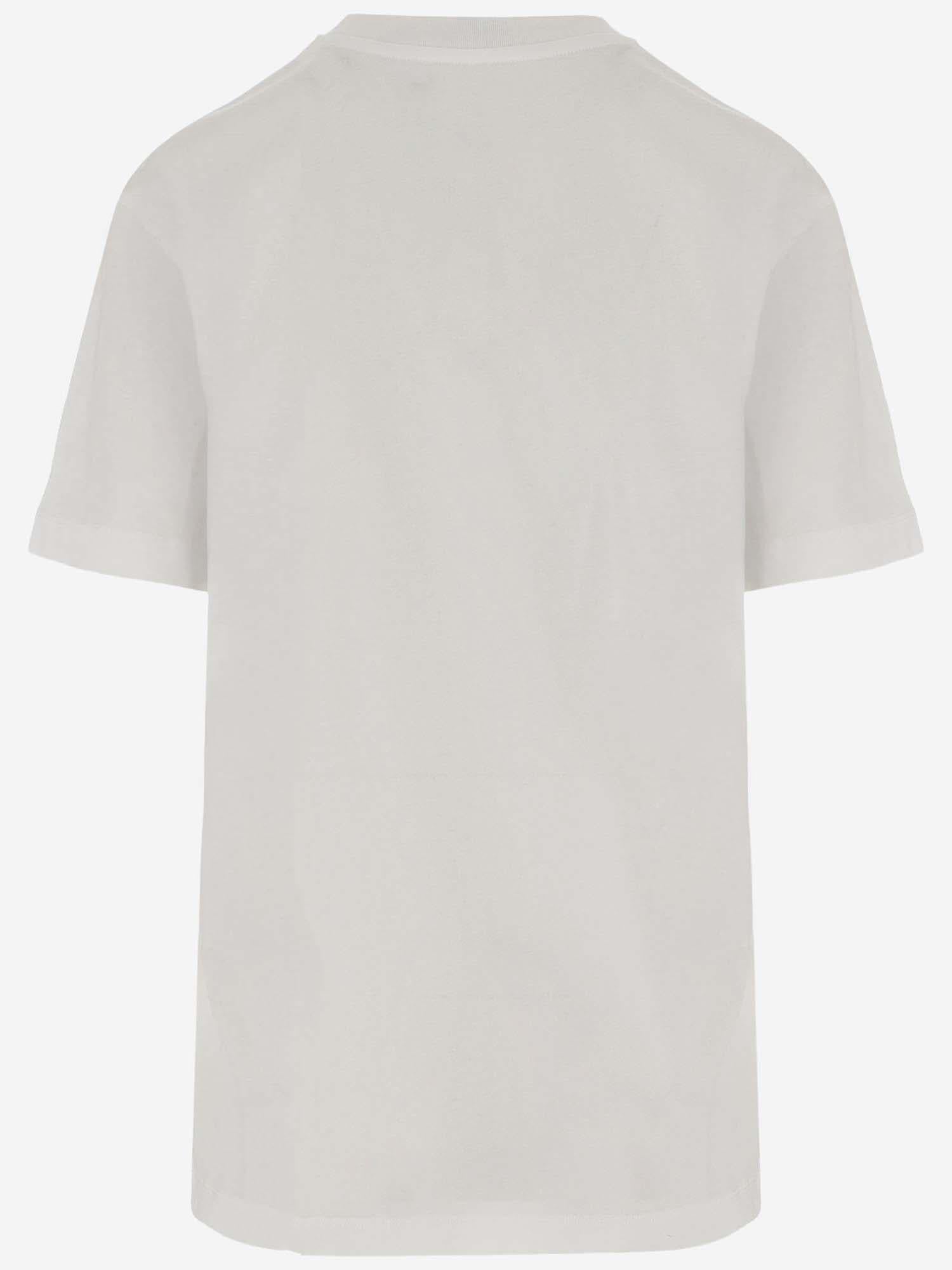 T-SHIRT IN COTONE CON LOGO JE0299999 001W PATOU 