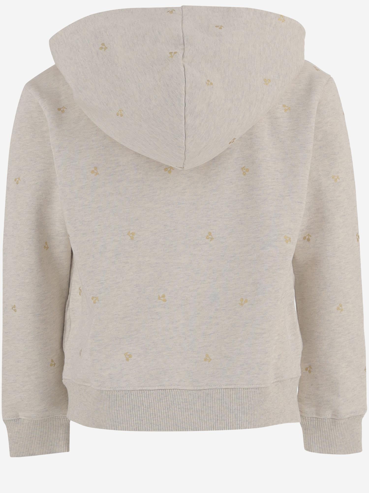 FELPA IN COTONE CON MOTIVO A CILIEGIE W05GSWK00003 660 BONPOINT KIDS 