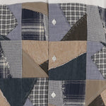 CAMICIA PATCHWORK IN COTONE HPB020W25 2 HOMME 