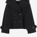 CAPPOTTO CORTO OVERSIZE IN MISTO LANA CH25AMA96952 001 CHLOE 