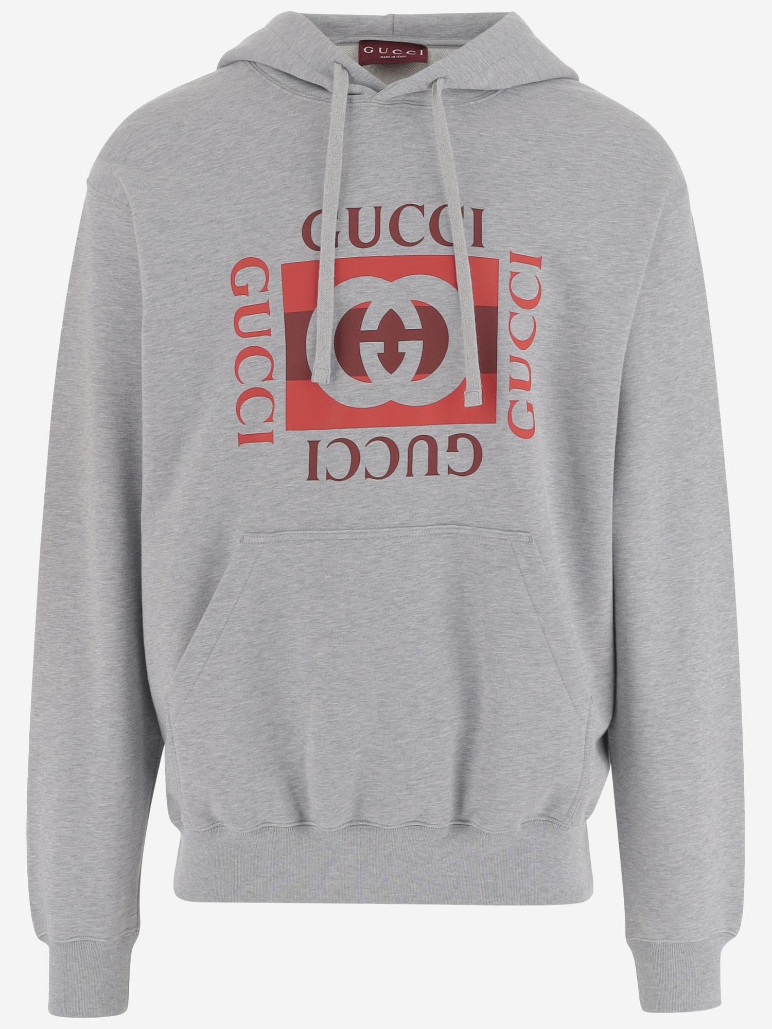 Felpa in jersey di cotone stampato 788771 XJHDP1230 GUCCI 