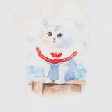 T-SHIRT IN COTONE CON LOGO S6MSJGTH016 184 MSGM KIDS 