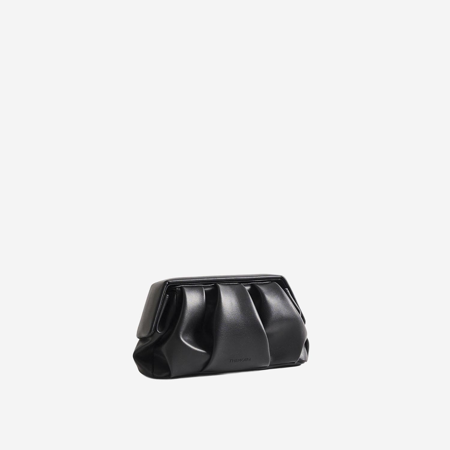 BORSA AFRODITE IN TESSUTO VEGANO TMCOAFN1 BLACK THE MOIRE 