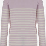 MAGLIONE IN CASHMERE CON MOTIVO A RIGHE P2C110 V497 BRUNO MANETTI 