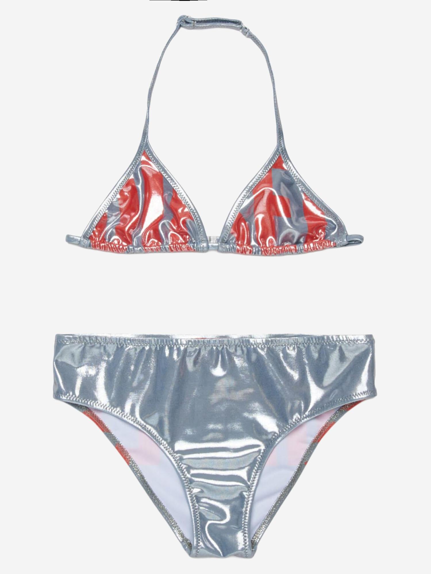 BIKINI MIDDY CON LOGO J02722 KYA1EK90A DIESEL KIDS 