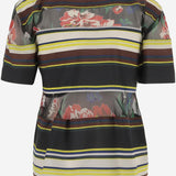 CAMICIA IN NYLON A RIGHE CON DETTAGLI TRASPARENTI 2608526 020 SACAI 