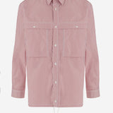 CAMICIA IN COTONE A RIGHE HQB011 3 HOMME 