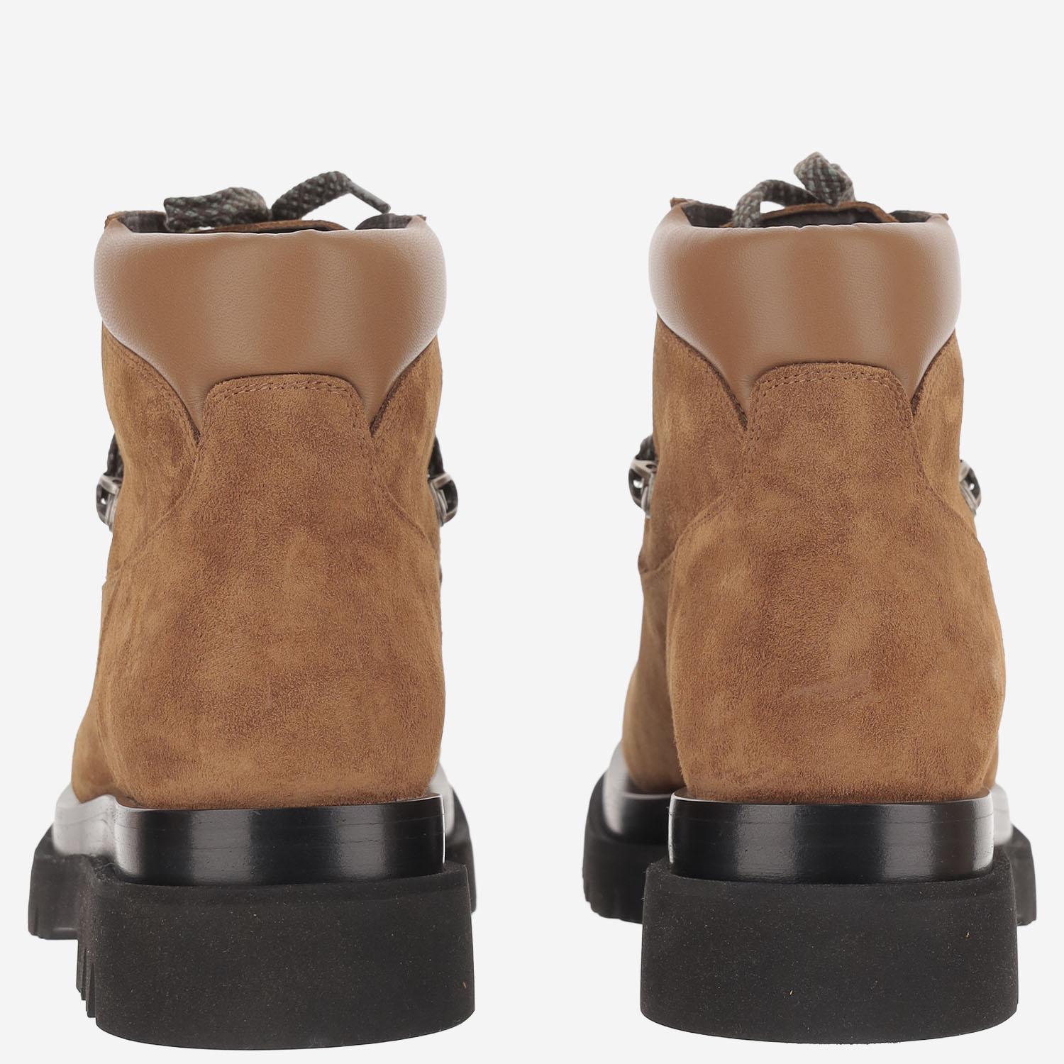 Stivaletti da trekking Lug in pelle scamosciata 843955 V4QN27665 BOTTEGA VENETA 