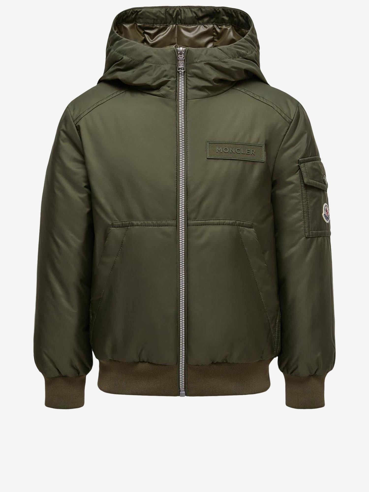 PIUMINO DUNCER CON CAPPUCCIO 1A0006153A5E 825 MONCLER ENFANTS 