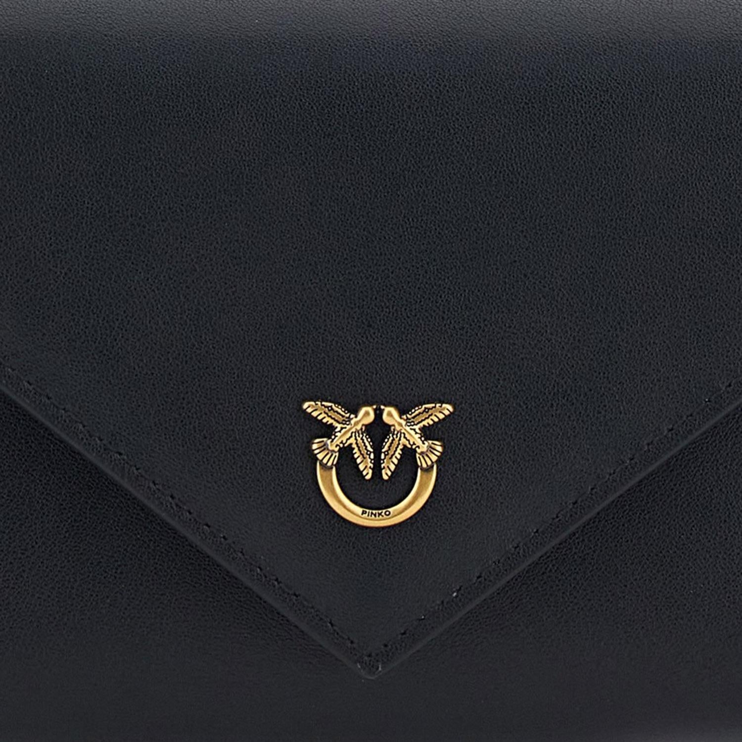 BORSA A BUSTINA PICCOLA CON LOGO 105347 A0F1Z99Q PINKO 