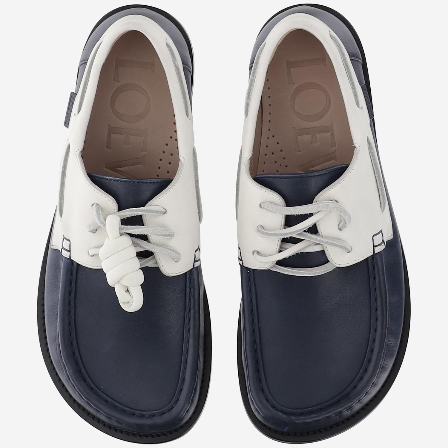 MOCASSINO IN PELLE LLSCS08X12 5118 LOEWE 