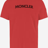 T-SHIRT IN COTONE CON LOGO 8C00075 89B8U455 MONCLER 