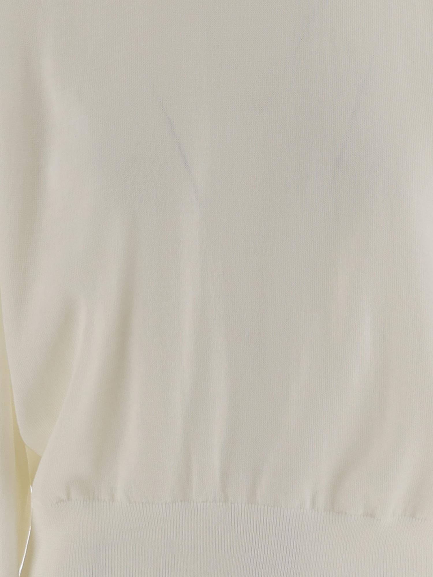 MAGLIONE IN LANA MERINO CON RICAMO LOGO SWW00632AK00299 110 JACQUEMUS 