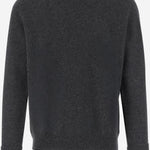 MAGLIONE IN CASHMERE U100WS CHARCOAL OLIVER LATTUGHI 