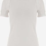 TOP IN COTONE CON BOTTONIERA POSTERIORE TSW00568AJ00189 100 JACQUEMUS 