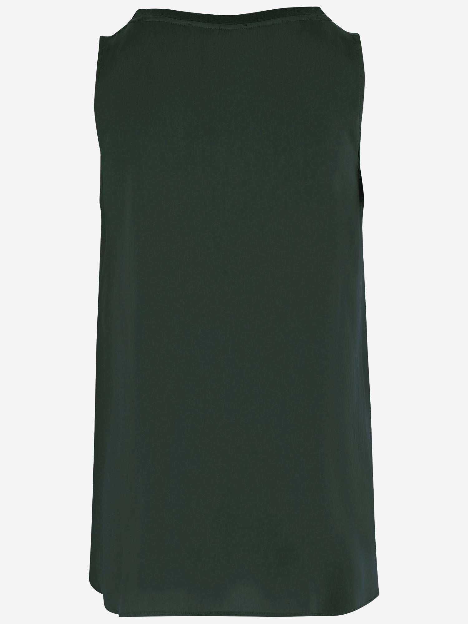 TOP SENZA MANICHE IN COTONE STRETCH POPPYC TE075C575 Q-WINS 