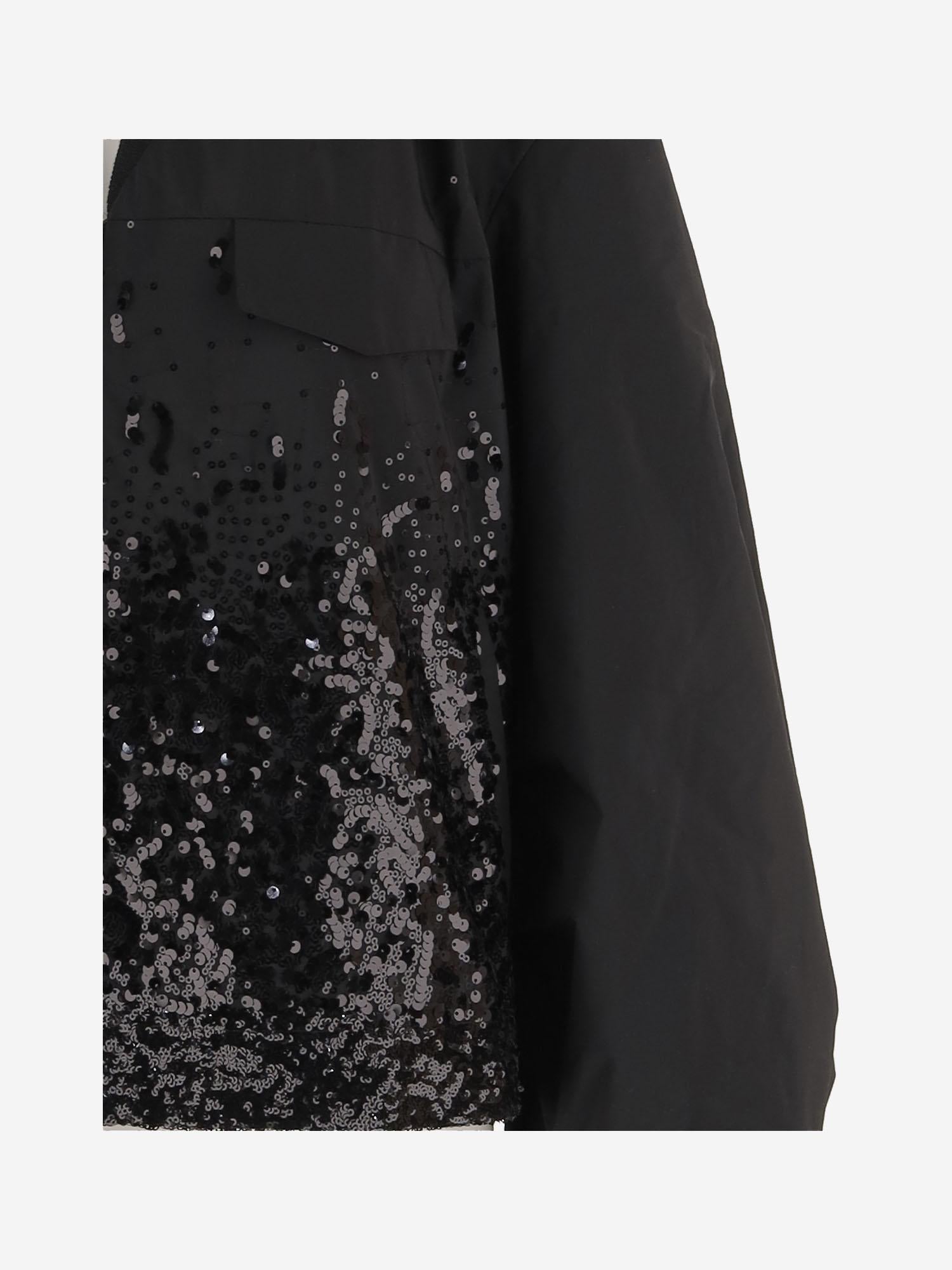 Giubbotto con applicazione paillettes S2635 7000709 SOI 