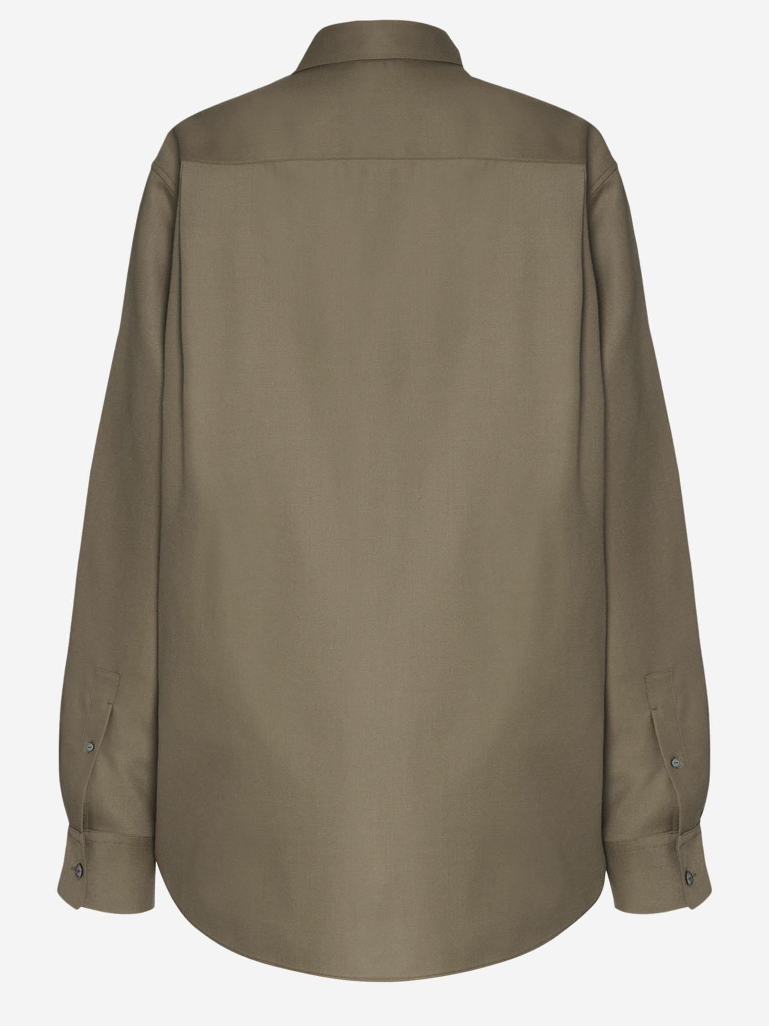 CAMICIA PINO IN LANA 10275W4084 MYB THE ROW 