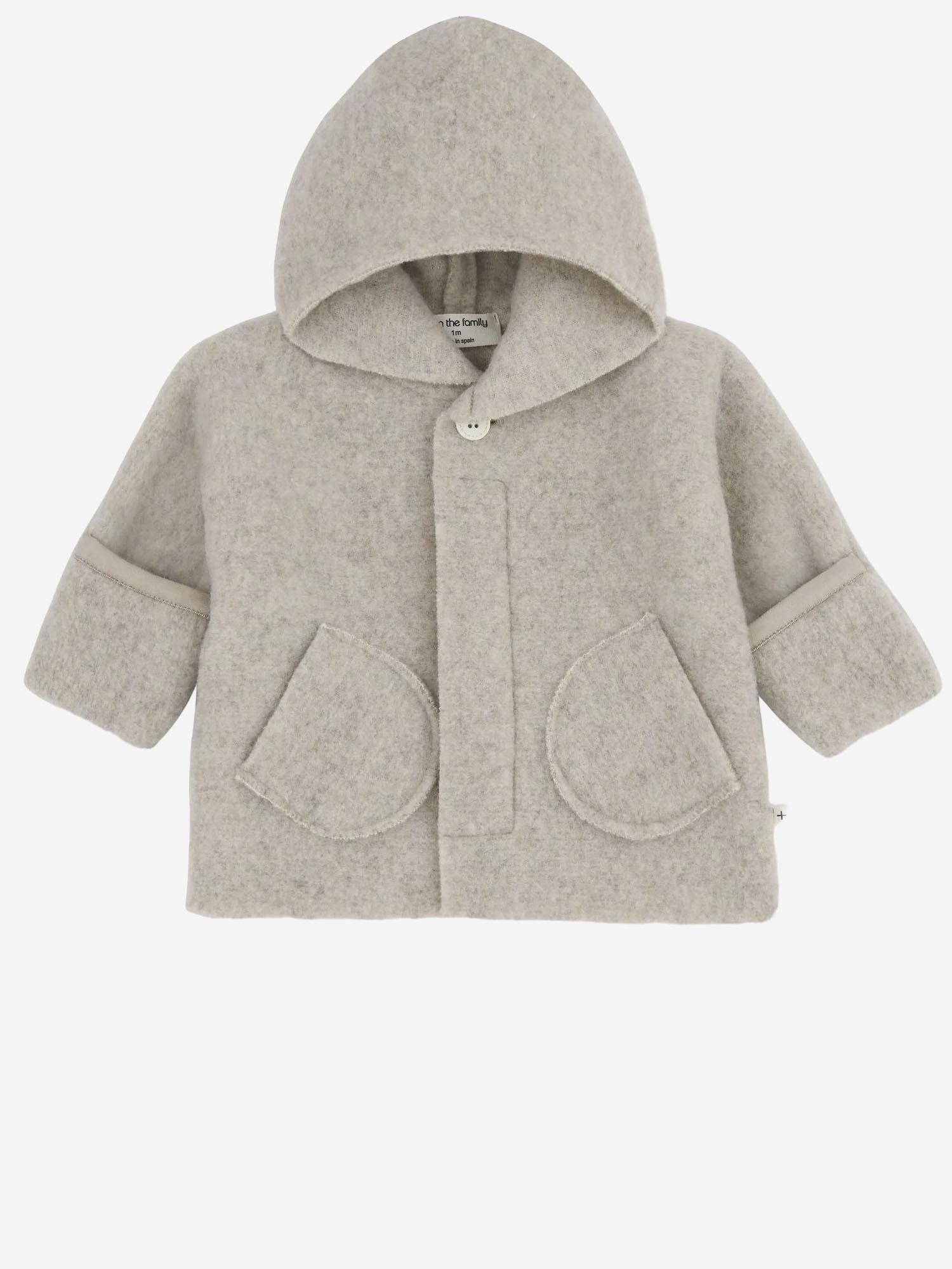 GIACCA JANNICK 25W087 BEIGE 1+ IN THE FAMILY KIDS 